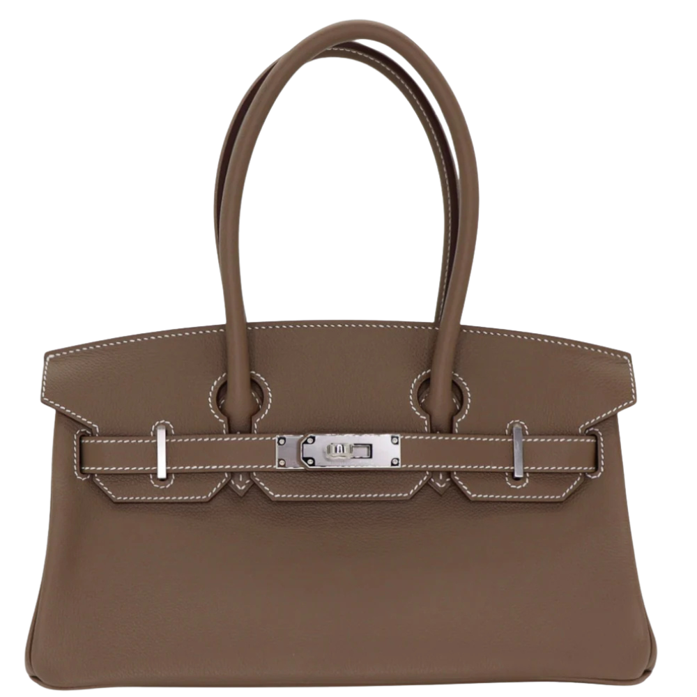 Birkin Shoulder Etoupe