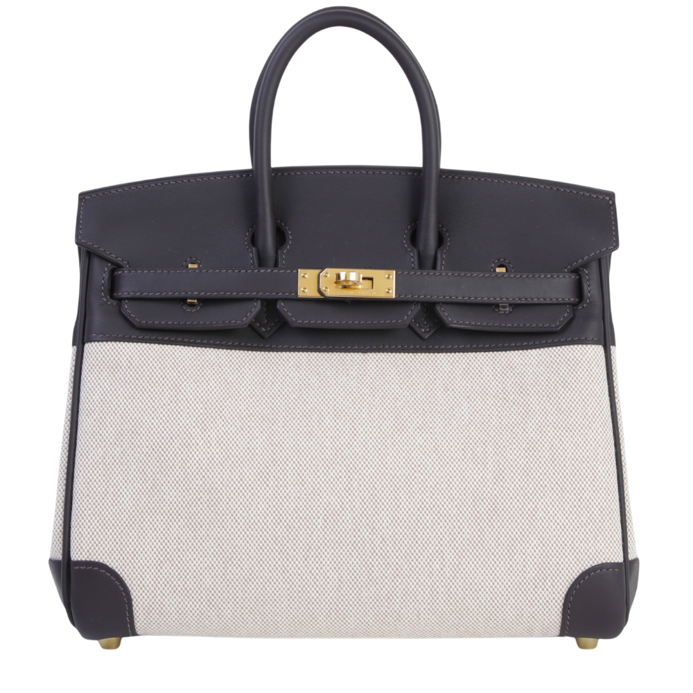 Birkin 25 Ecru/Bai Brun/Beige