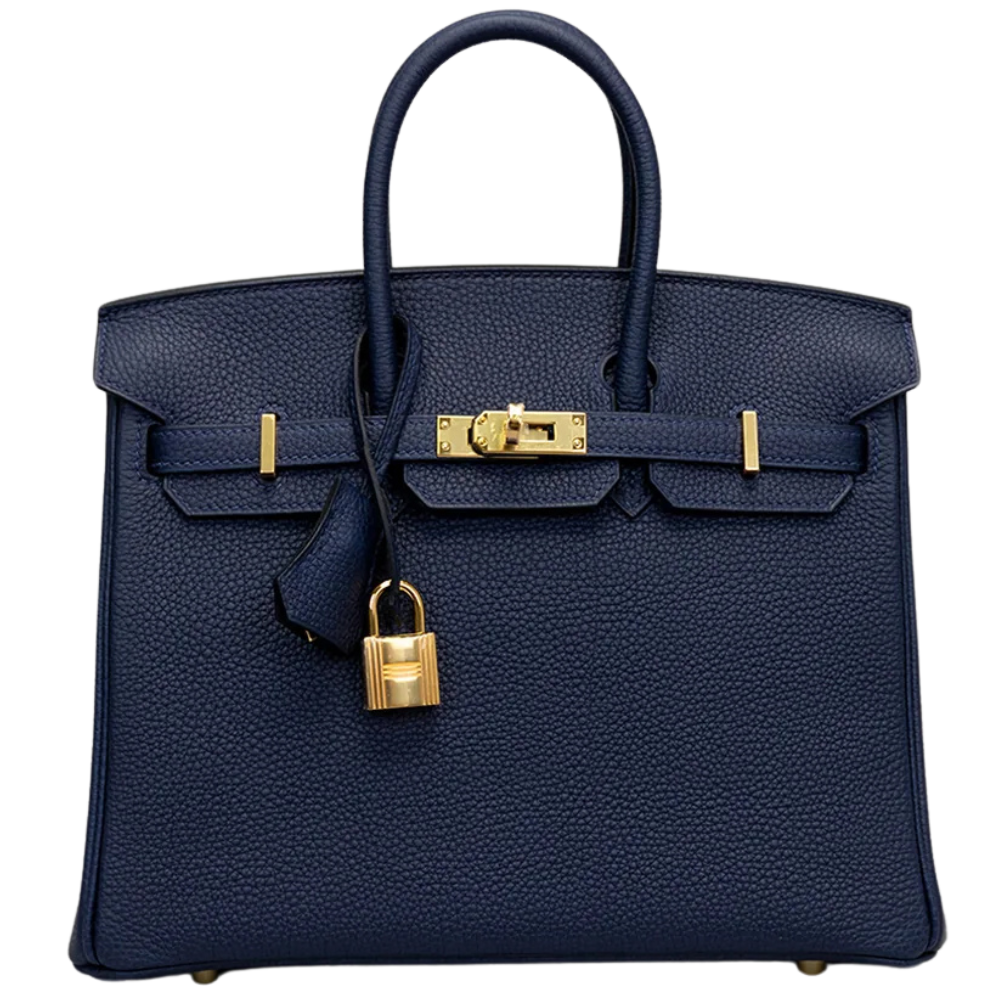 Birkin 25 Blue Indigo