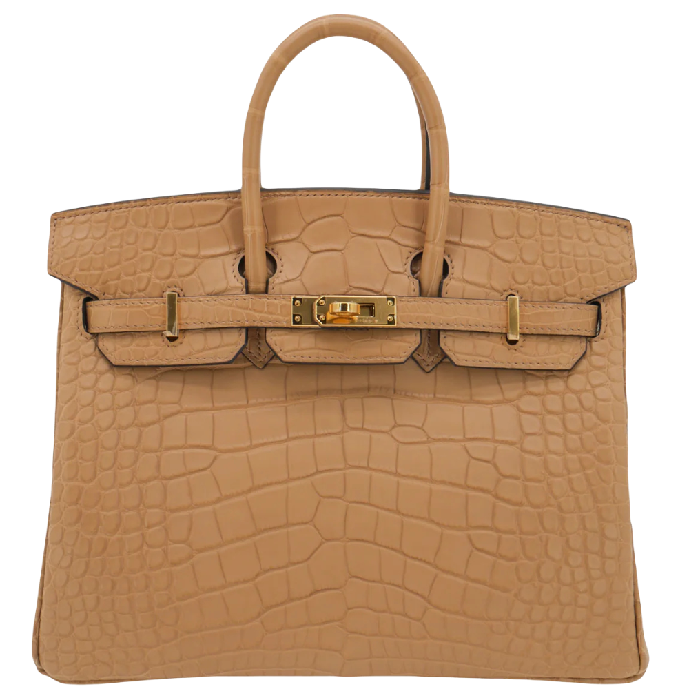 Birkin 25 Chai Matte Alligator