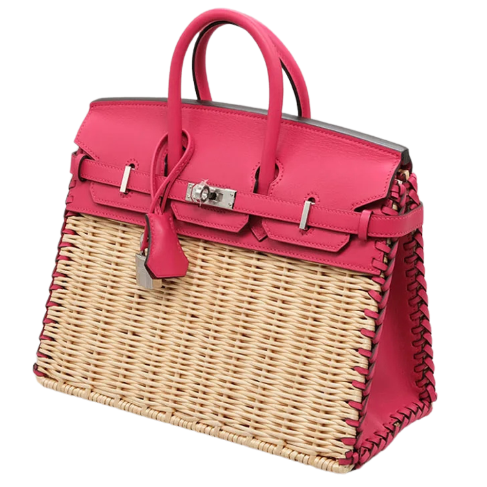Birkin 25 Picnic Framboise