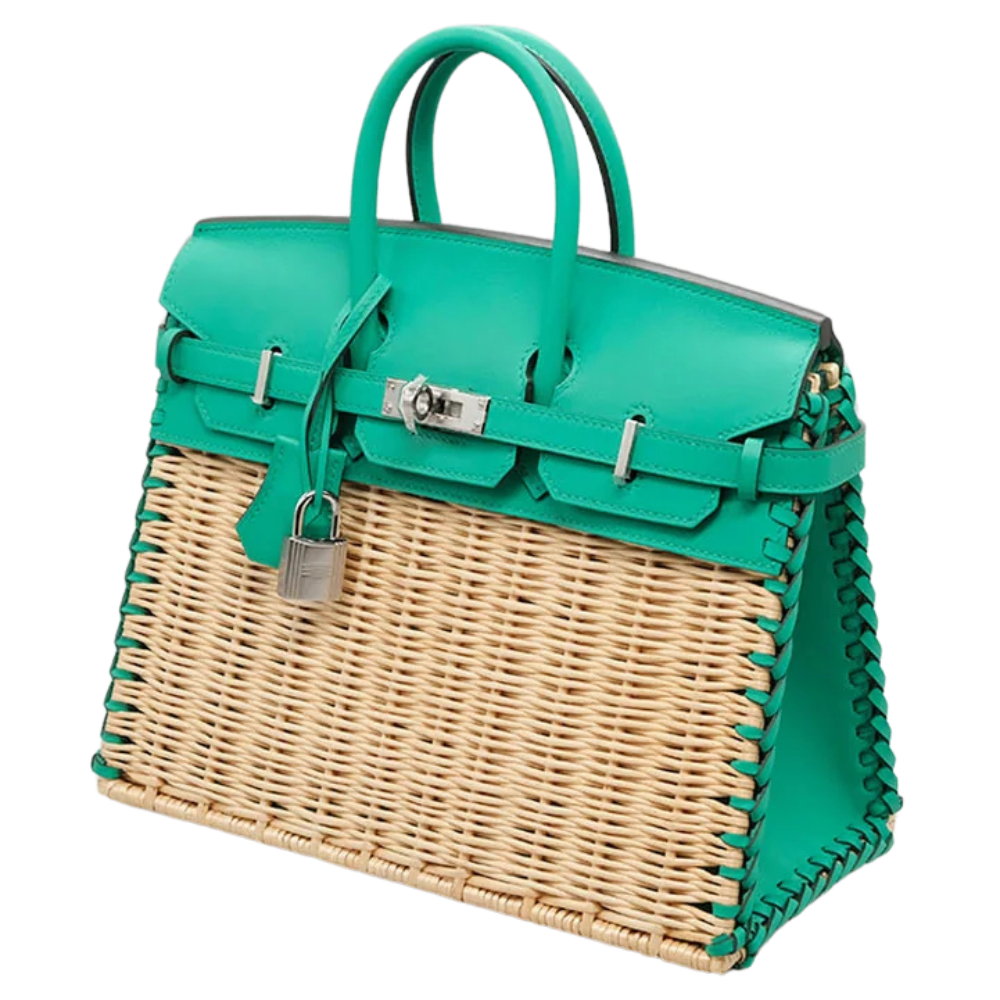 Birkin 25 Picnic Menthe
