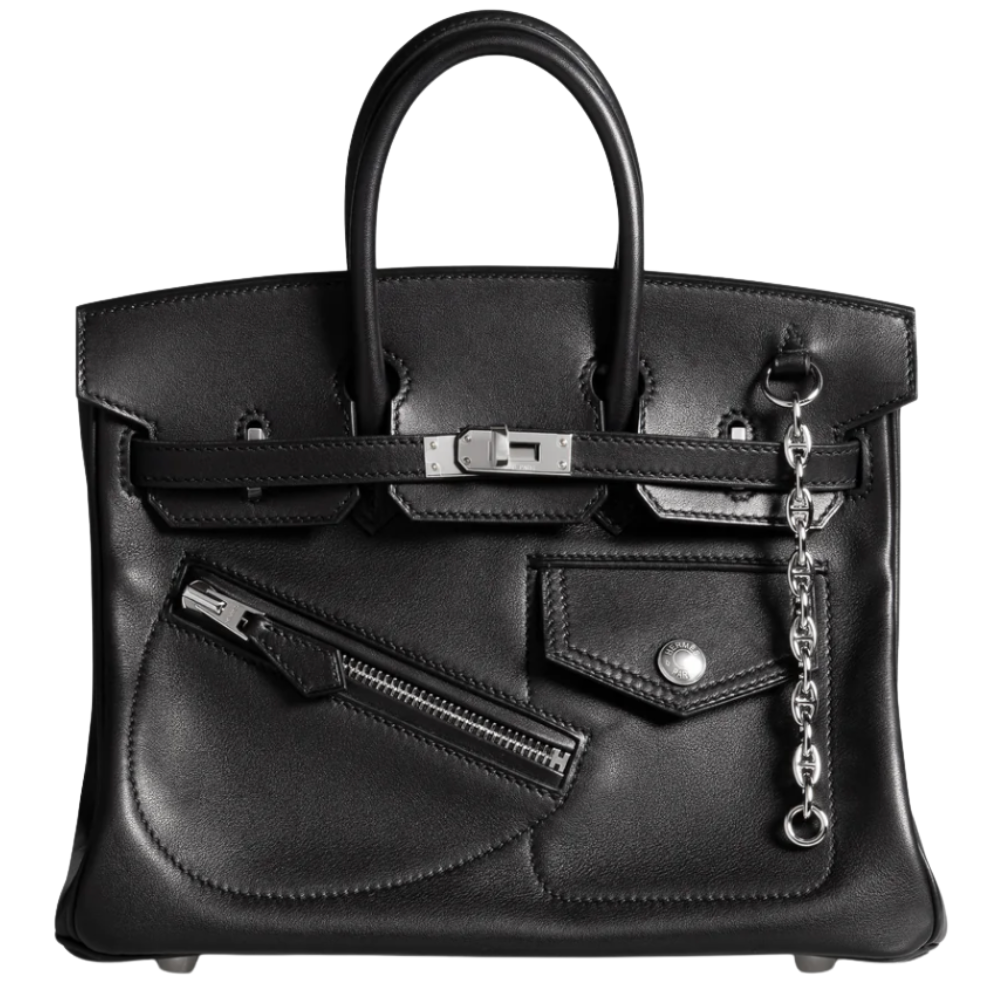 Birkin 25 Rock Black