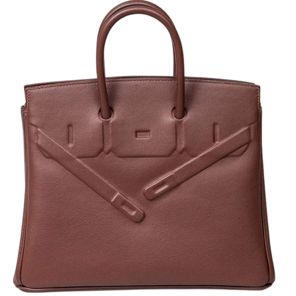 Birkin 25 Shadow Rouge Sellier