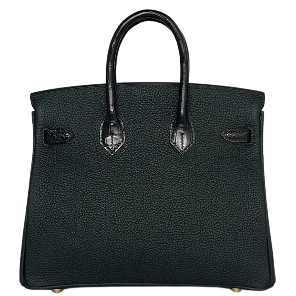 Birkin 25 Touch Black Matte Alligator
