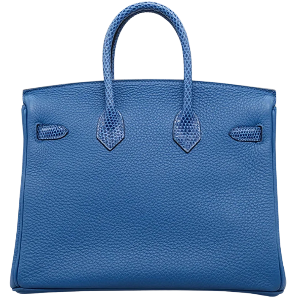 Birkin 25 Touch Blue de France