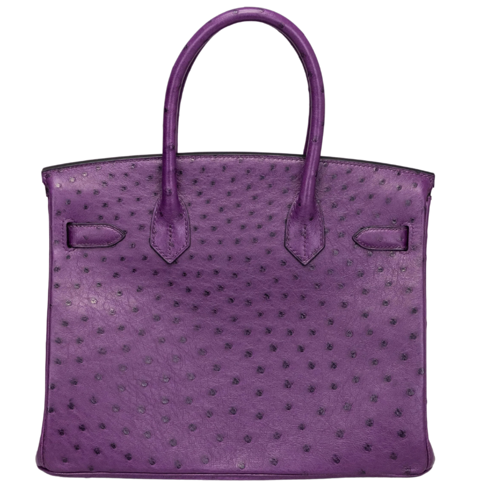 Birkin 30 Ostrich Violet