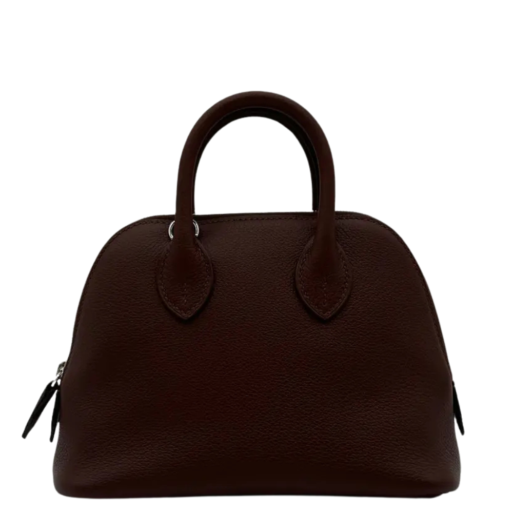 Hermes Mini Bolide Rouge Sellier Chamkila front view
