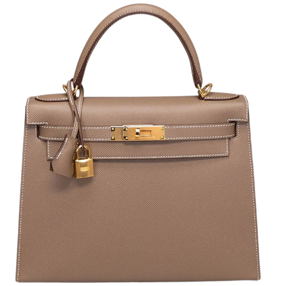 Kelly 25 Sellier Etoupe
