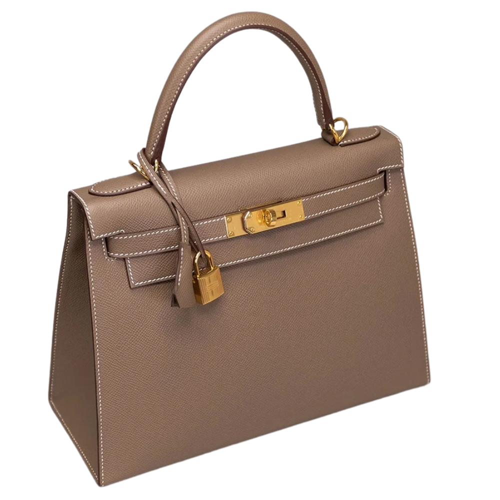 Kelly 25 Sellier Etoupe