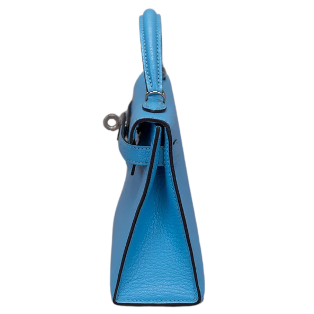 kelly 20 bleu Celeste chèvre