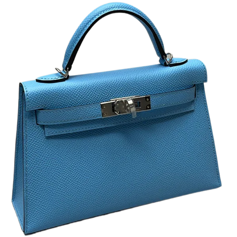 Kelly 20 Blue Celeste Epsom