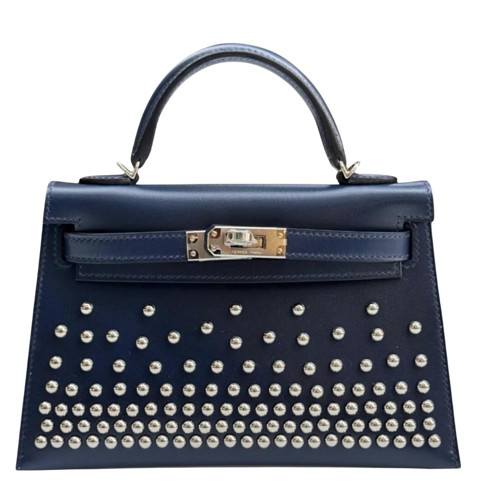 Kelly 20 Sellier Cloute Bleu Abysse