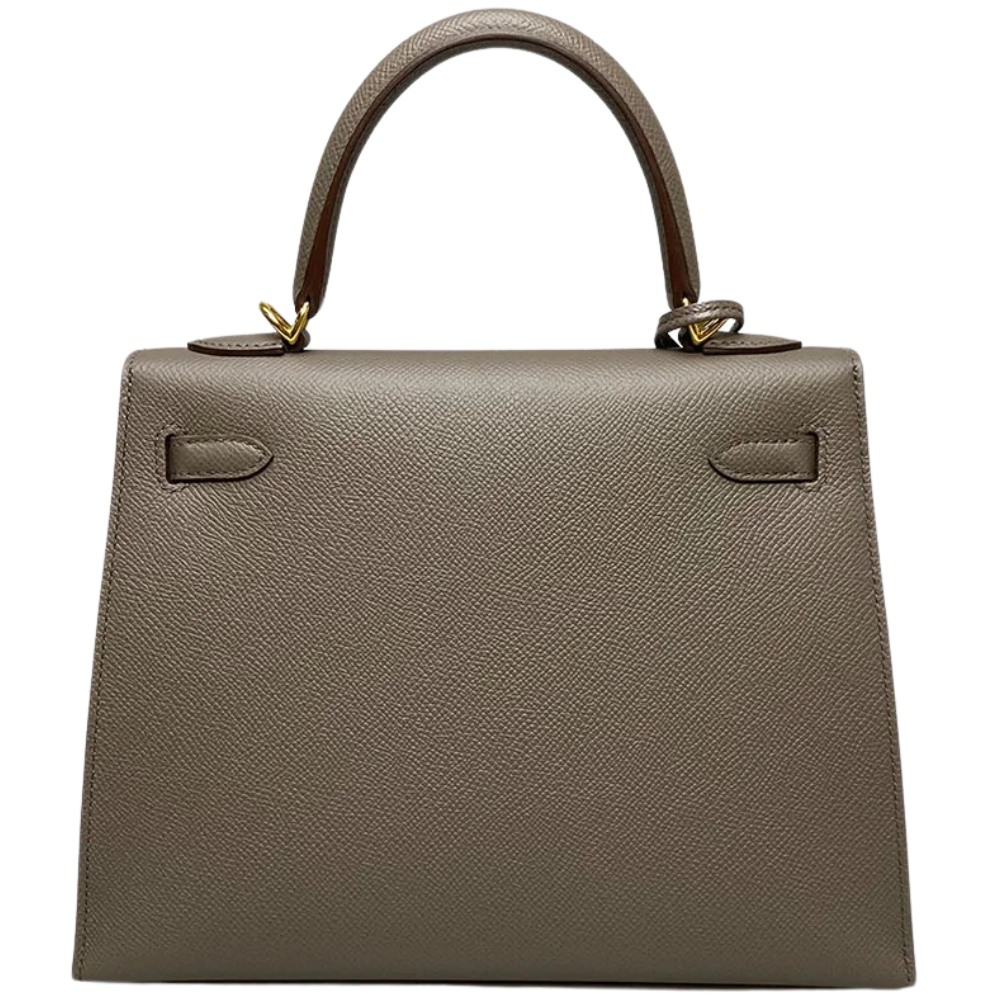 Kelly 25 Sellier Etain