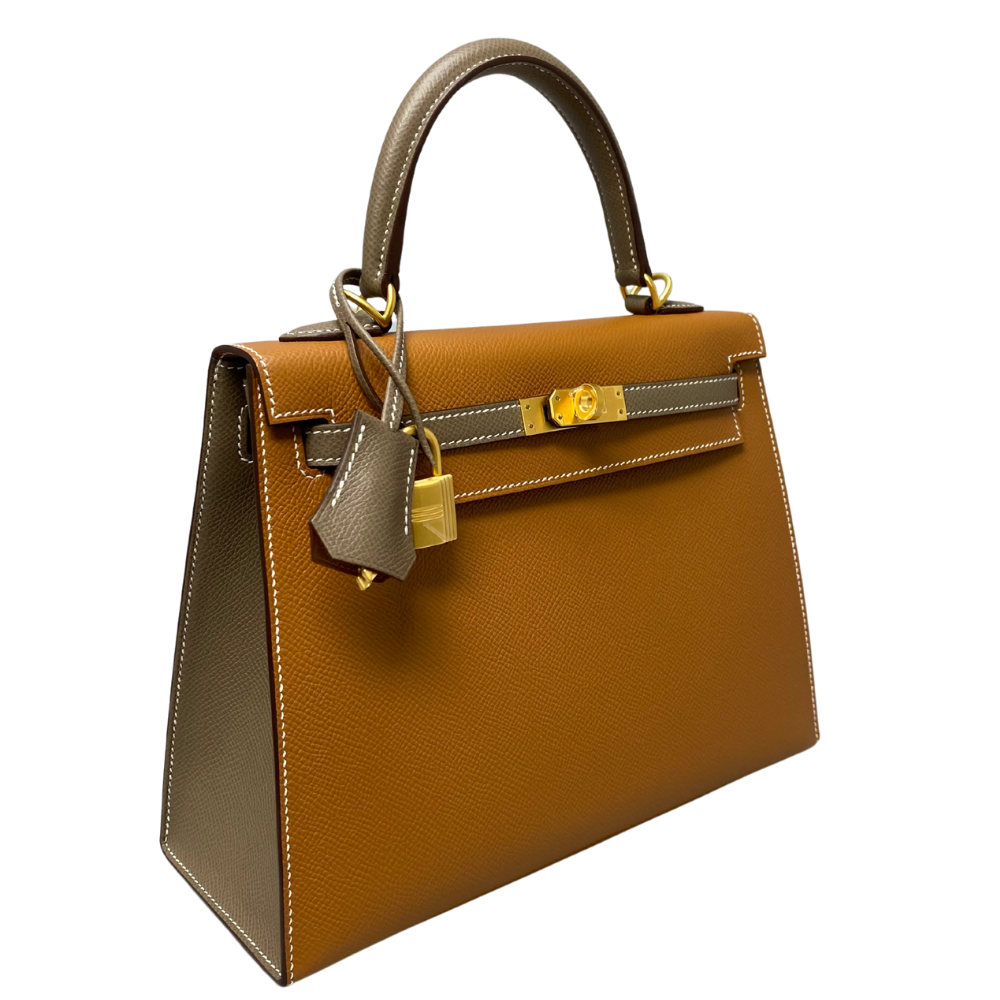 Kelly 25 Gold/ Etoupe