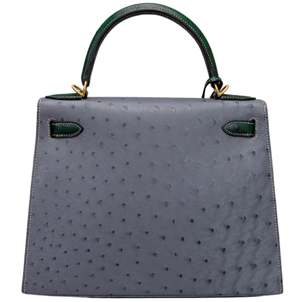 Kelly 25 Gris Agate Vert