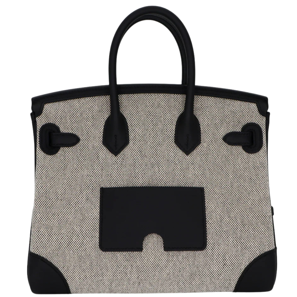 Birkin 25 Ecru / Black