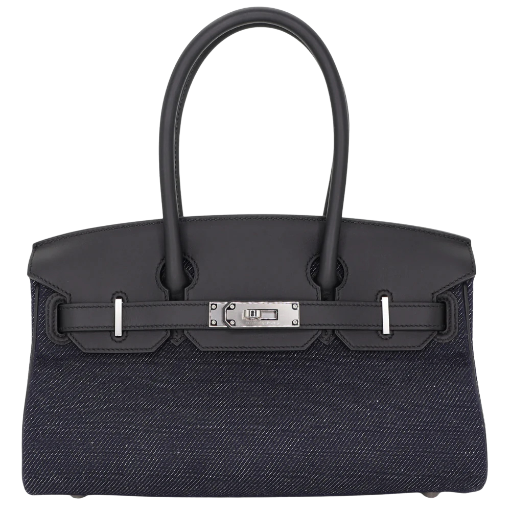 Birkin Shoulder Denim / Black
