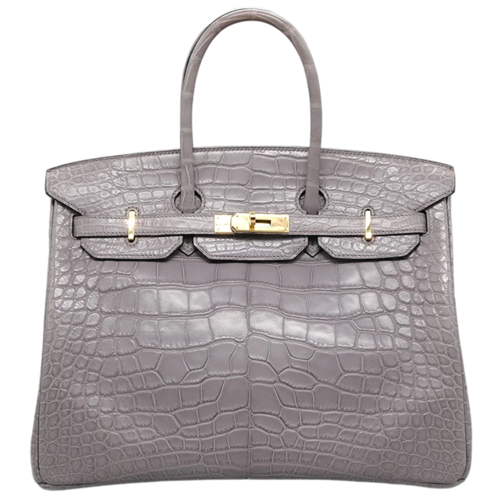 Birkin 35 Gris de Paris