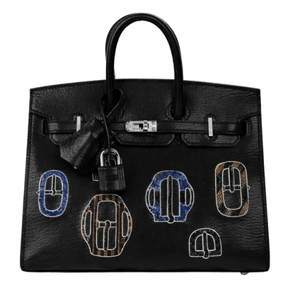 Birkin 20 Bouclerie Black