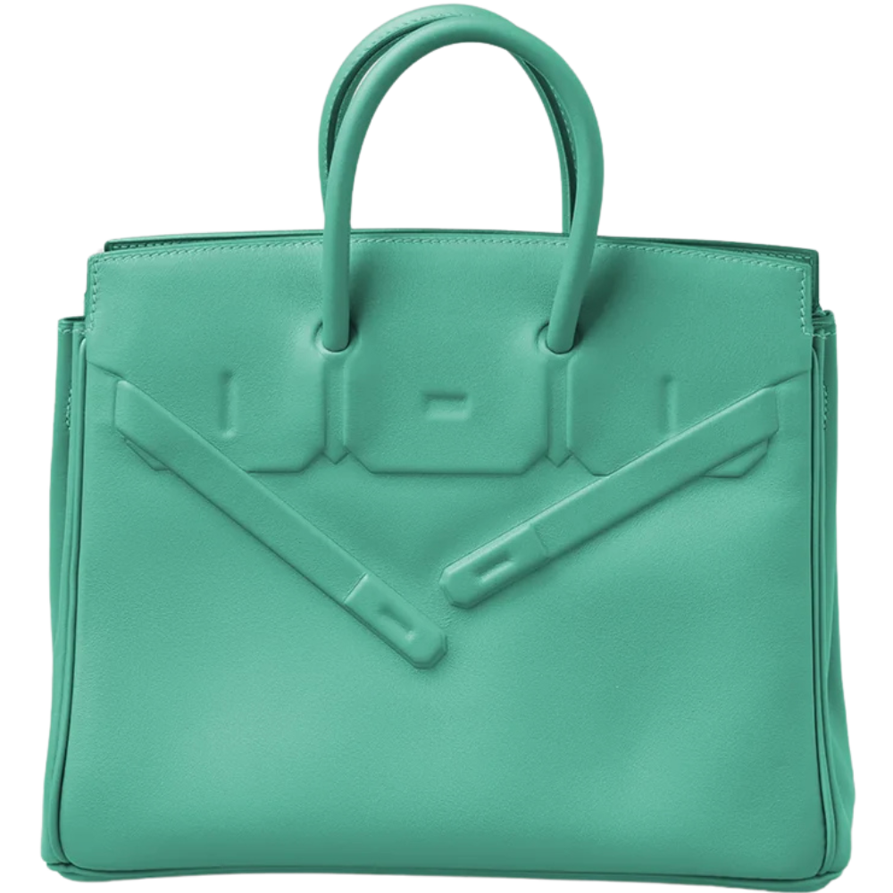 Birkin 25 Shadow Menthe