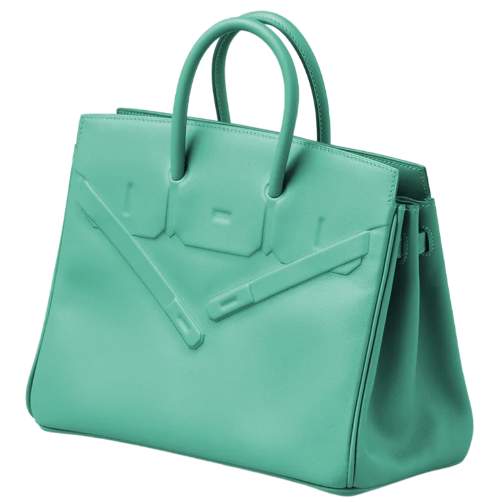 Birkin 25 Shadow Menthe