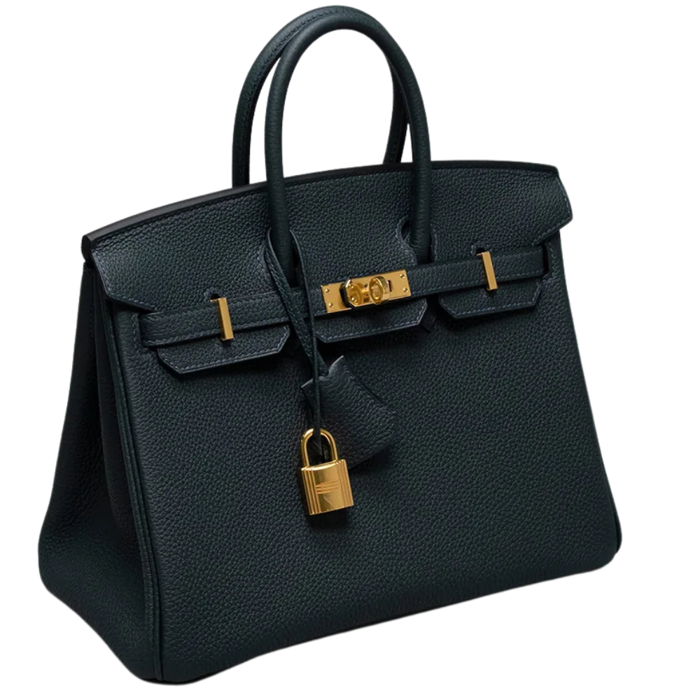 Birkin 25 Vert Cypress Togo