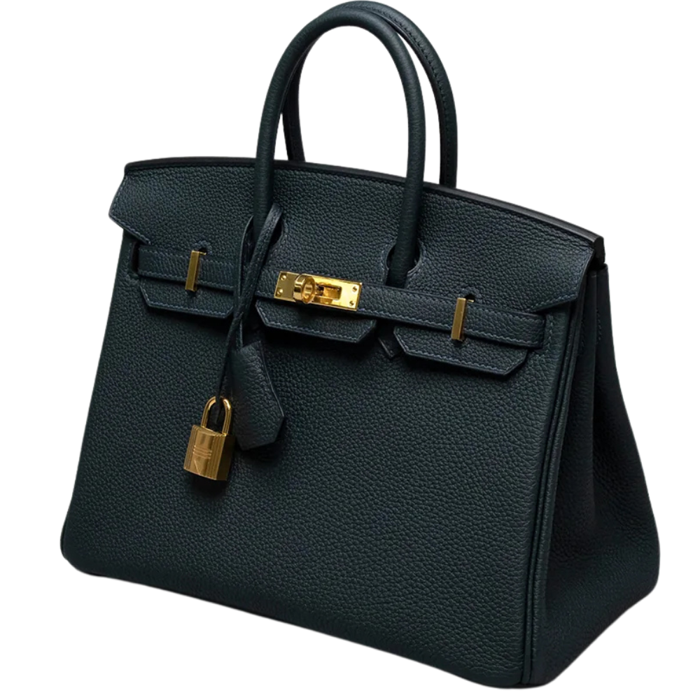 Birkin 25 Vert Cypress Togo