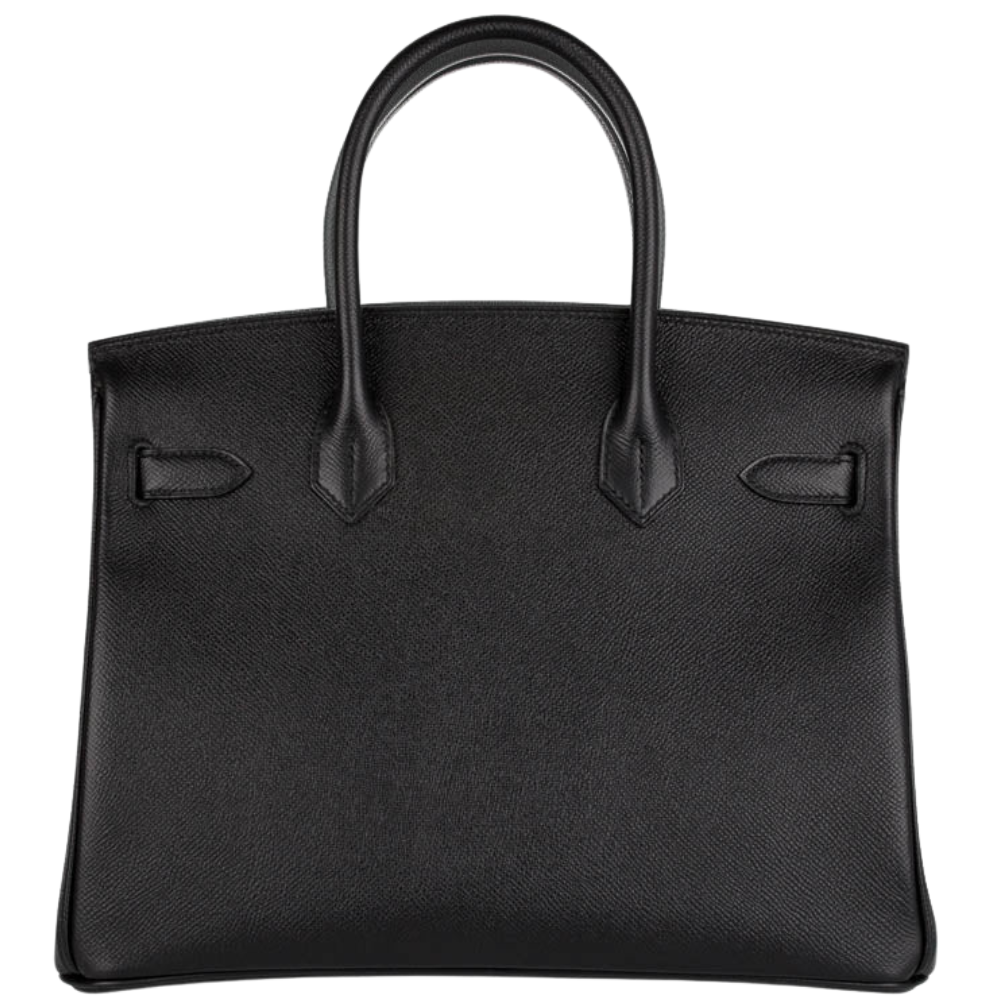 Birkin 30 Black Epsom