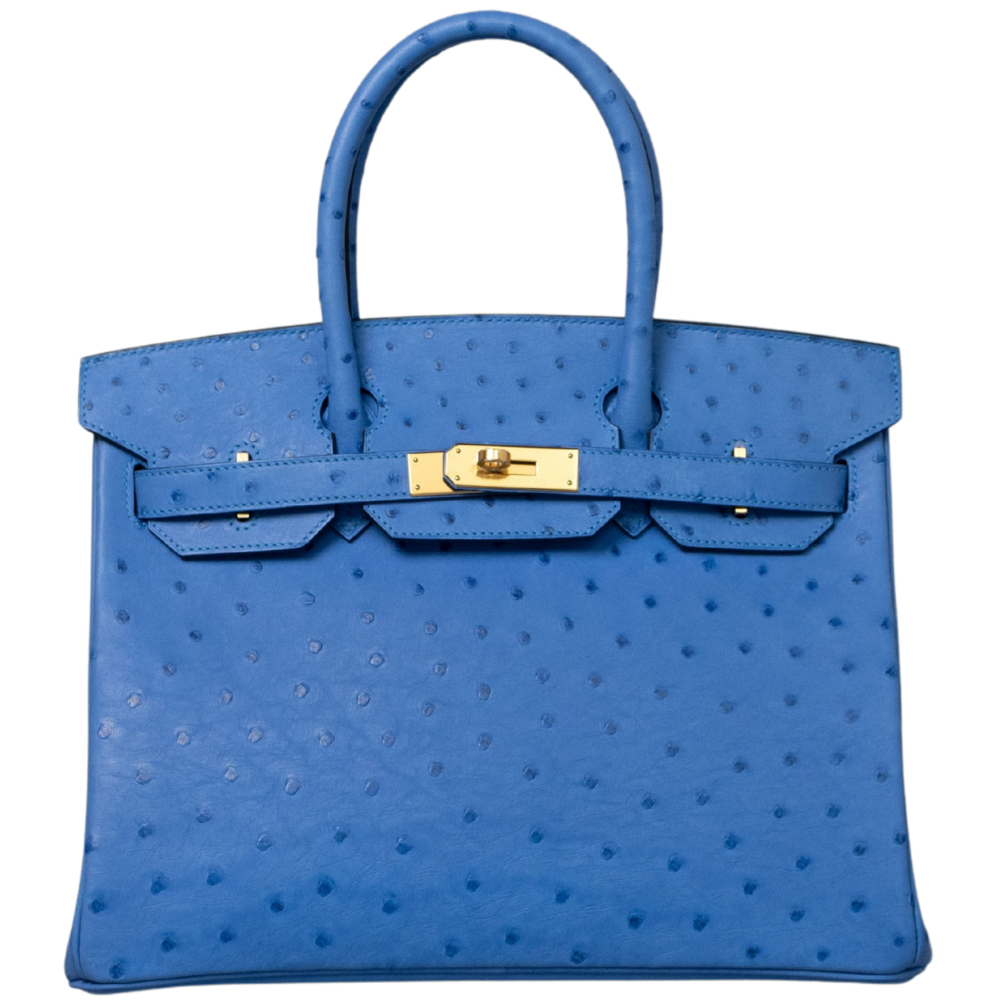 Birkin 30 Blue Mykonos