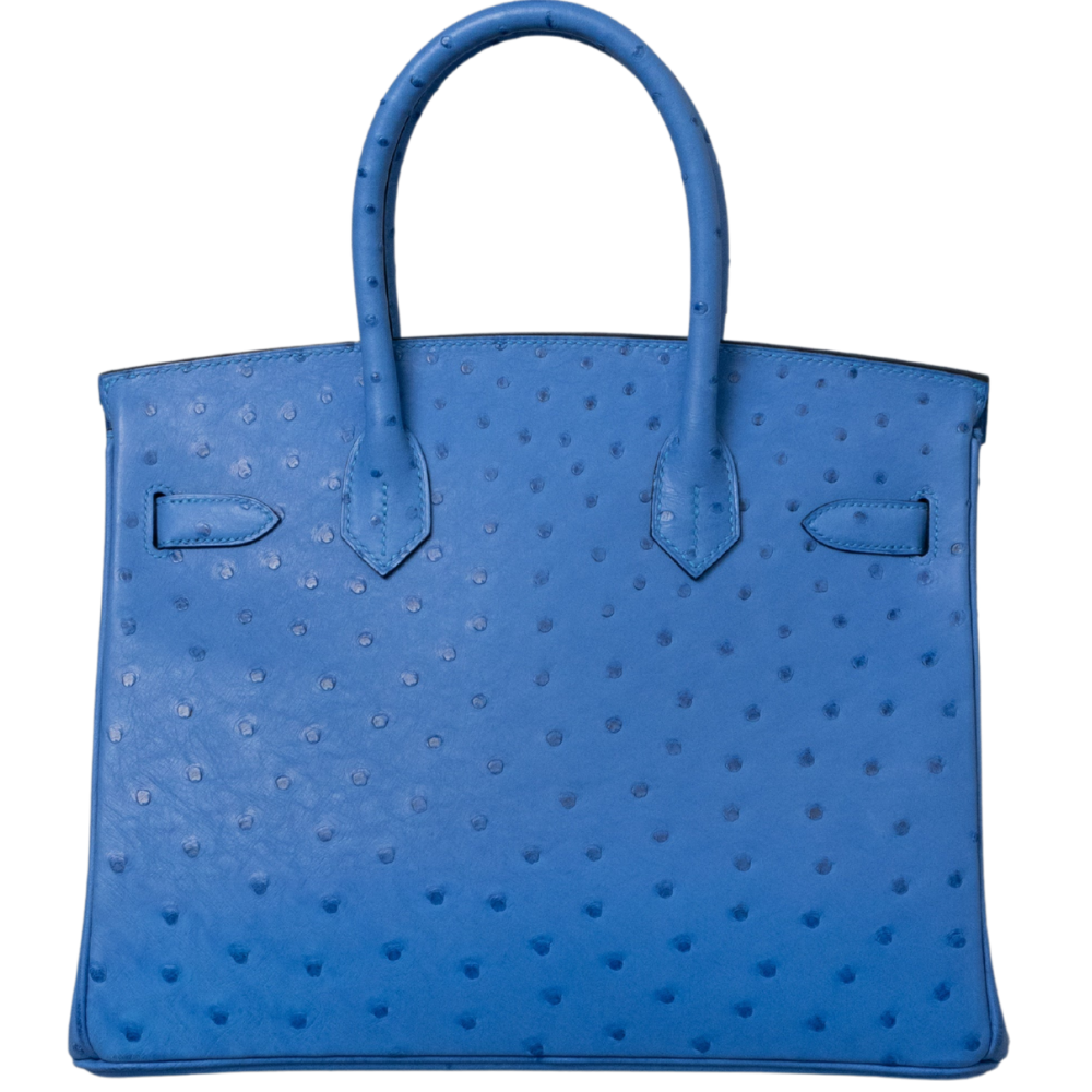 Birkin 30 Blue Mykonos
