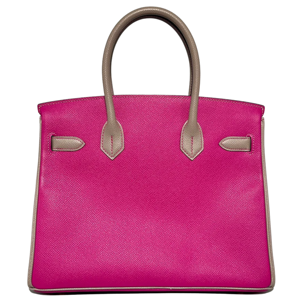 Birkin 30 HSS Rose Pourpre / Gris Asphalte