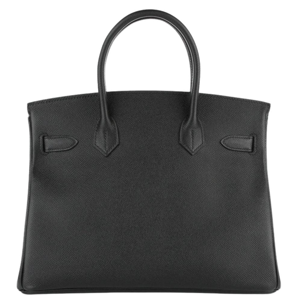 Birkin 30 Black Epsom