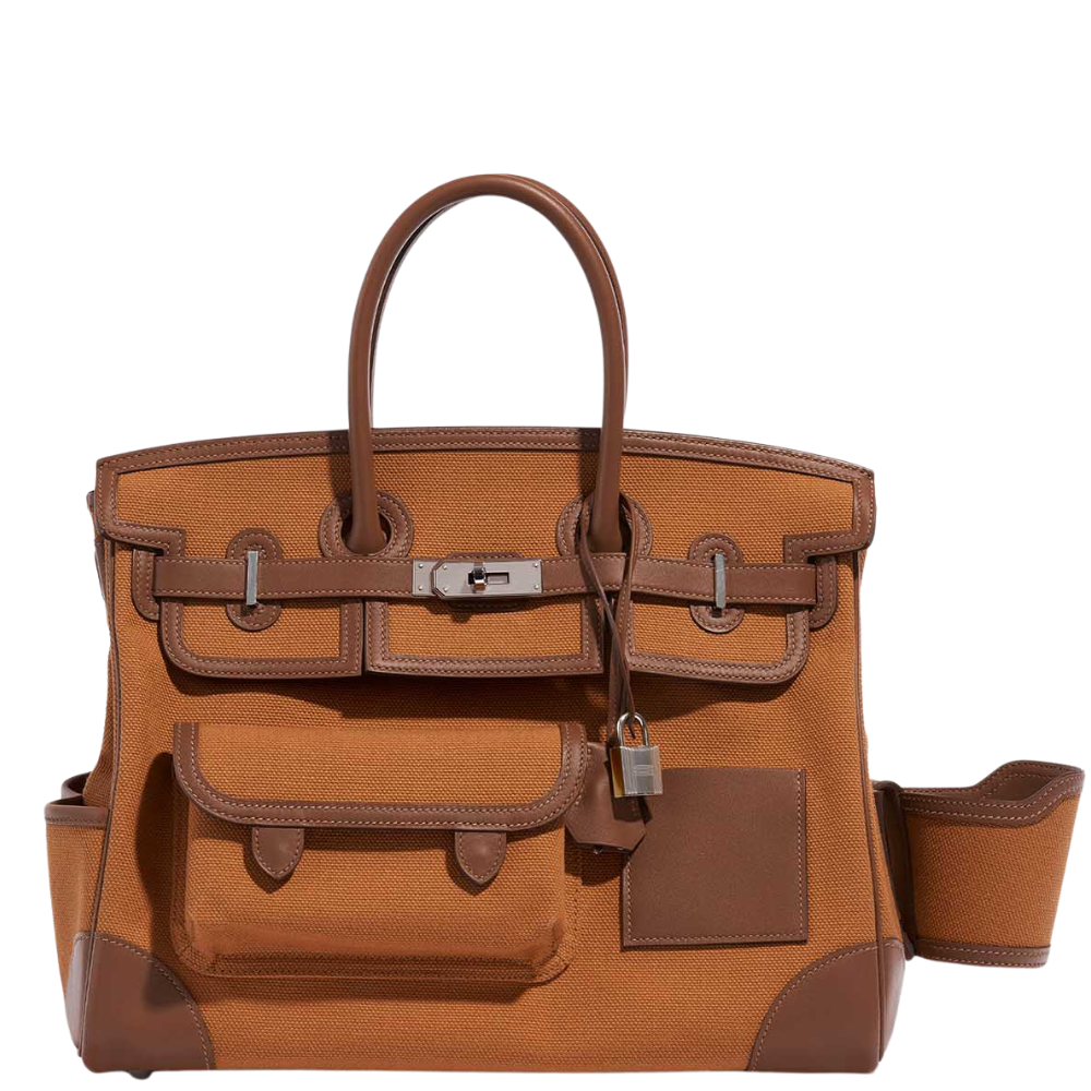 Birkin 35 Cargo Marron / Gold