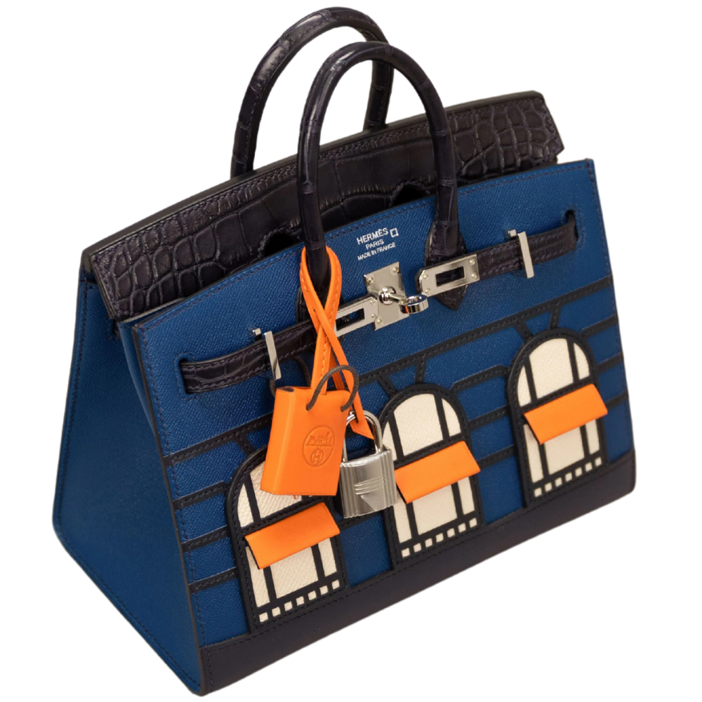 Birkin Faubourg Blue