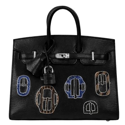 Birkin 20 Bouclerie Black