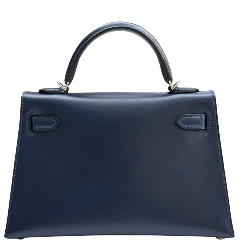 Kelly 20 Sellier Cloute Bleu Abysse