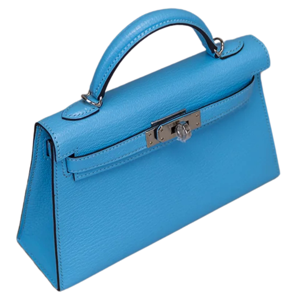 Kelly 20 bleu celeste chèvre 