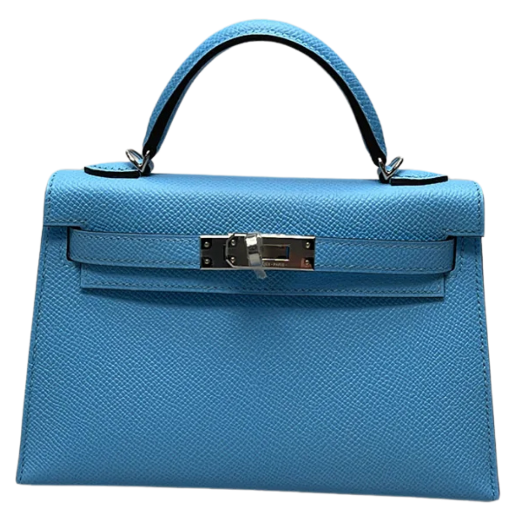 Kelly 20  Blue Celeste Epsom