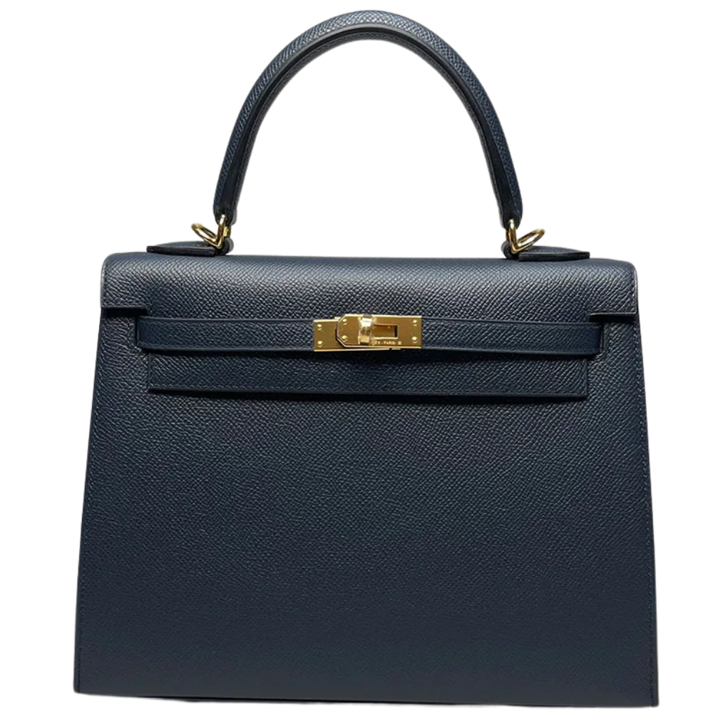 Kelly 25 Sellier Blue Indigo