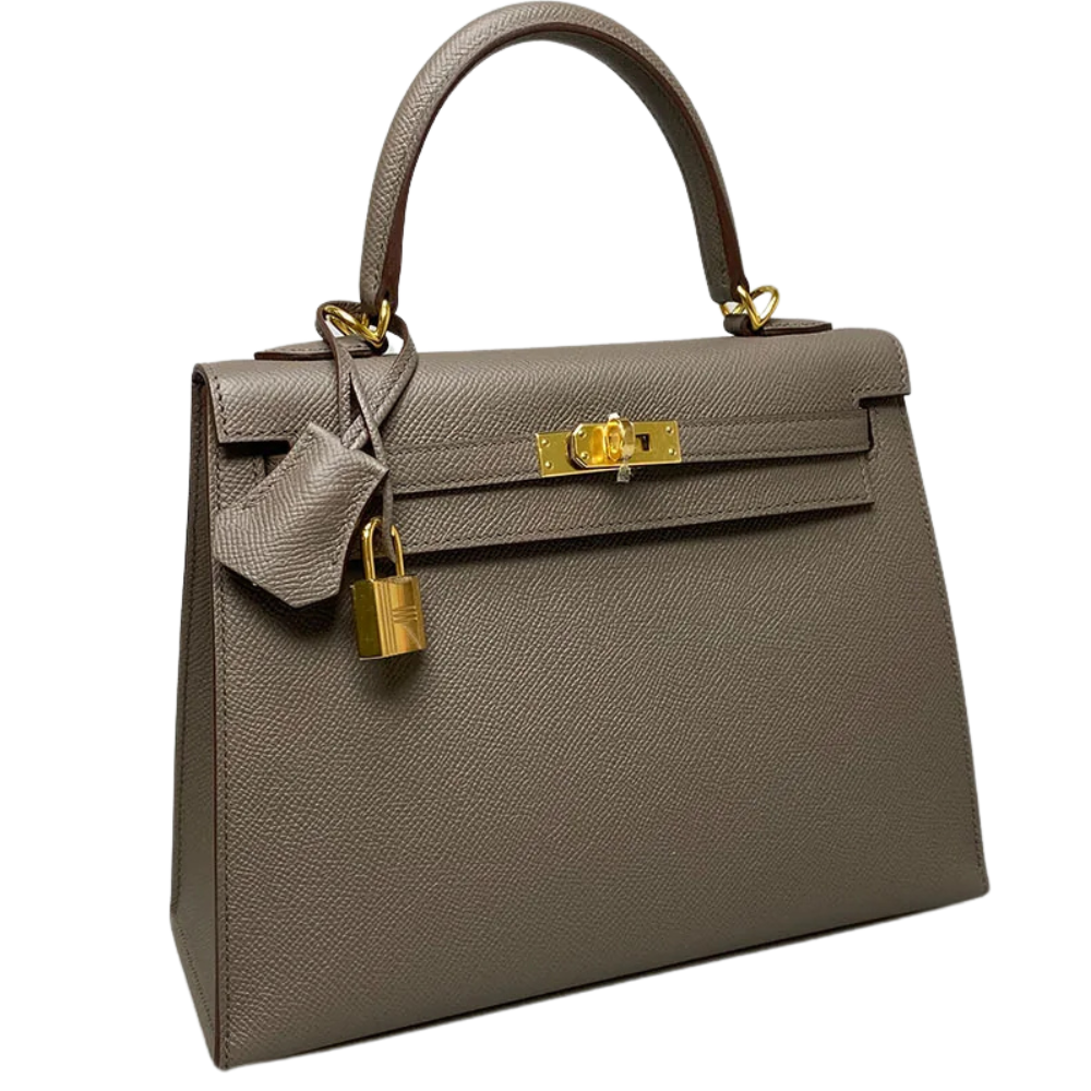 Kelly 25 Sellier Etain