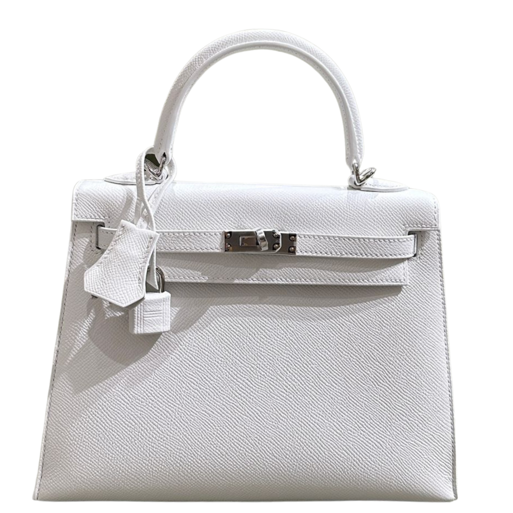 Kelly 25 Sellier White
