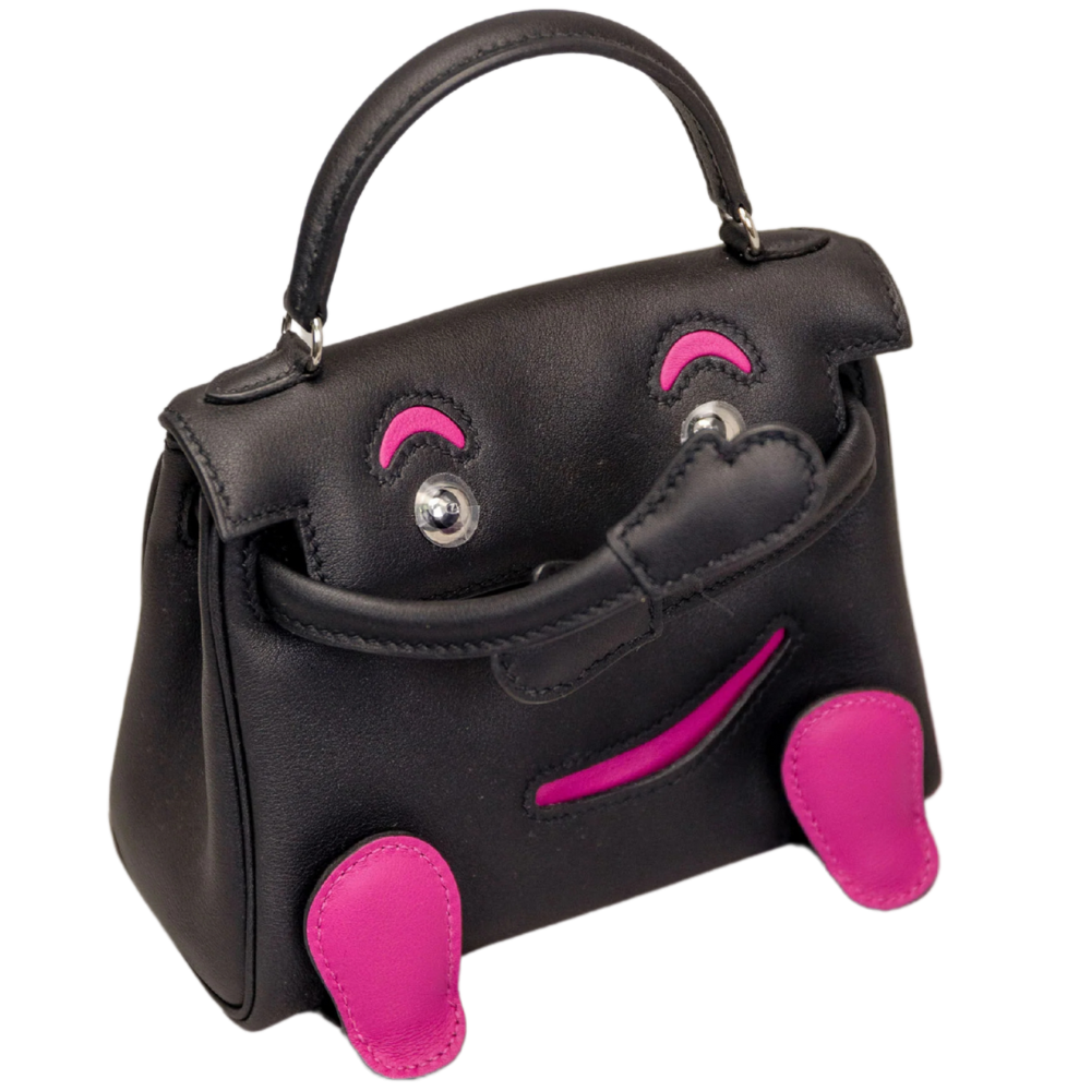 Kelly Doll black / Rose Pourpre