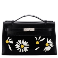 Kelly Pochette Daisy Noir Box
